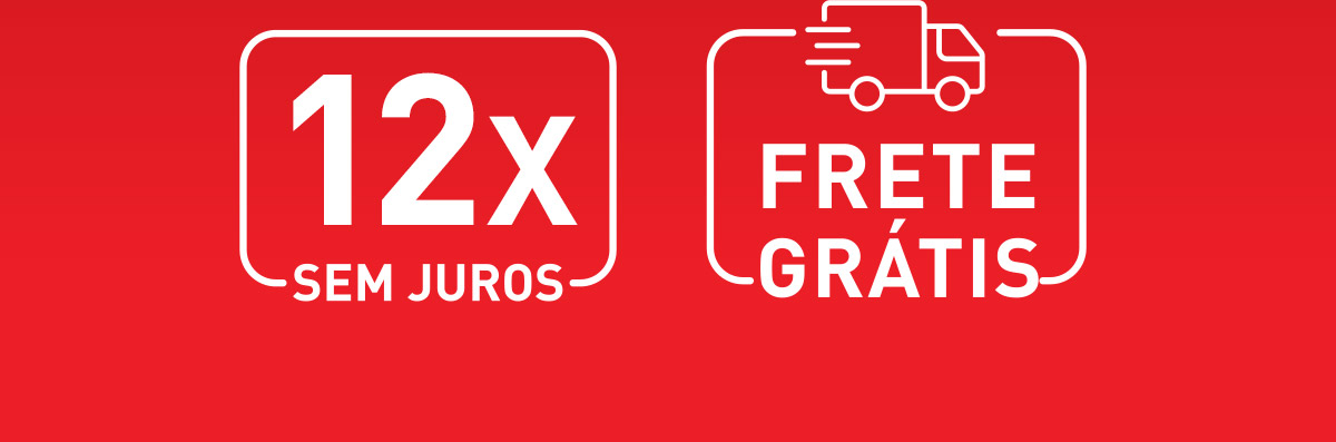 12x sem juros | frete gratis