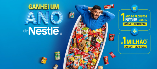 Ganhei um ano de Nestle